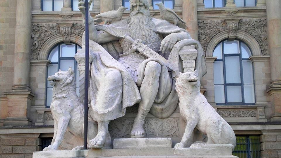 Odin statue