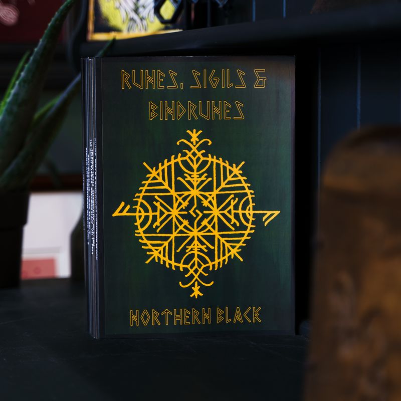 Runes, Sigils and Bindrunes book including Viking, Norse and Icelandic magical bind runes for love, marriage, wealth and protection. Also includes full bind runes list using the Elder Futhark