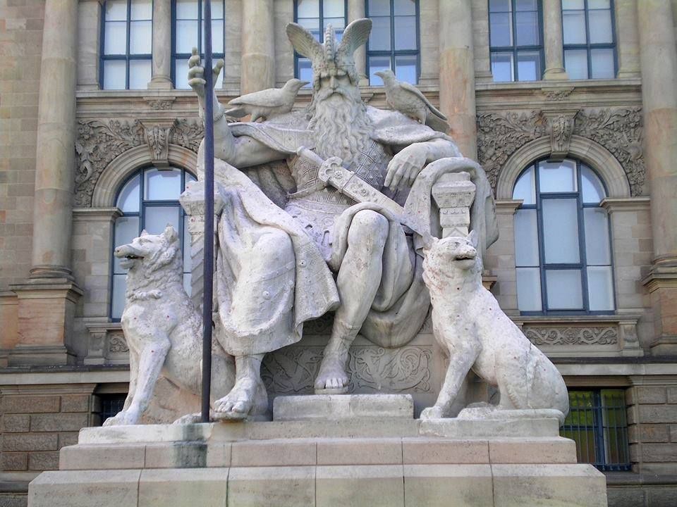 Odin statue