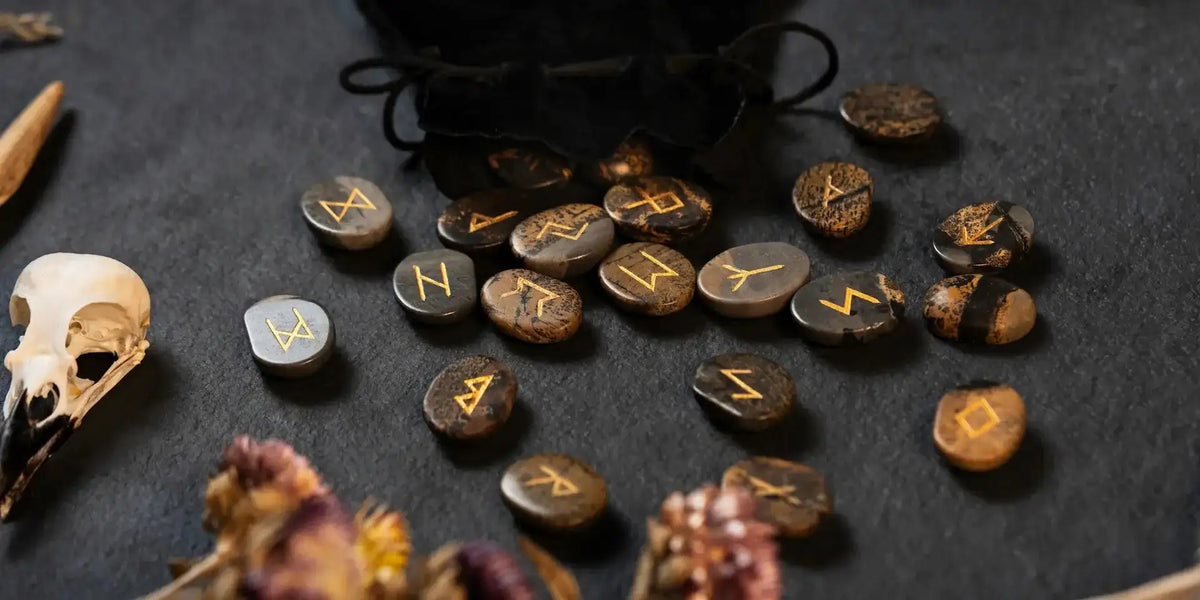 Missing Rune Of Ritual Runes Stones for Divination, Ritual and Daily Practices – NorthernBlack