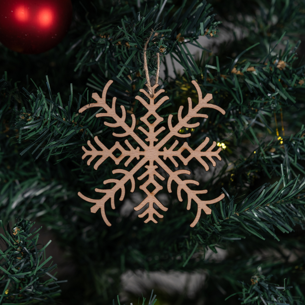 SNOWFLAKE BINDRUNE NORSE TREE ORNAMENTS