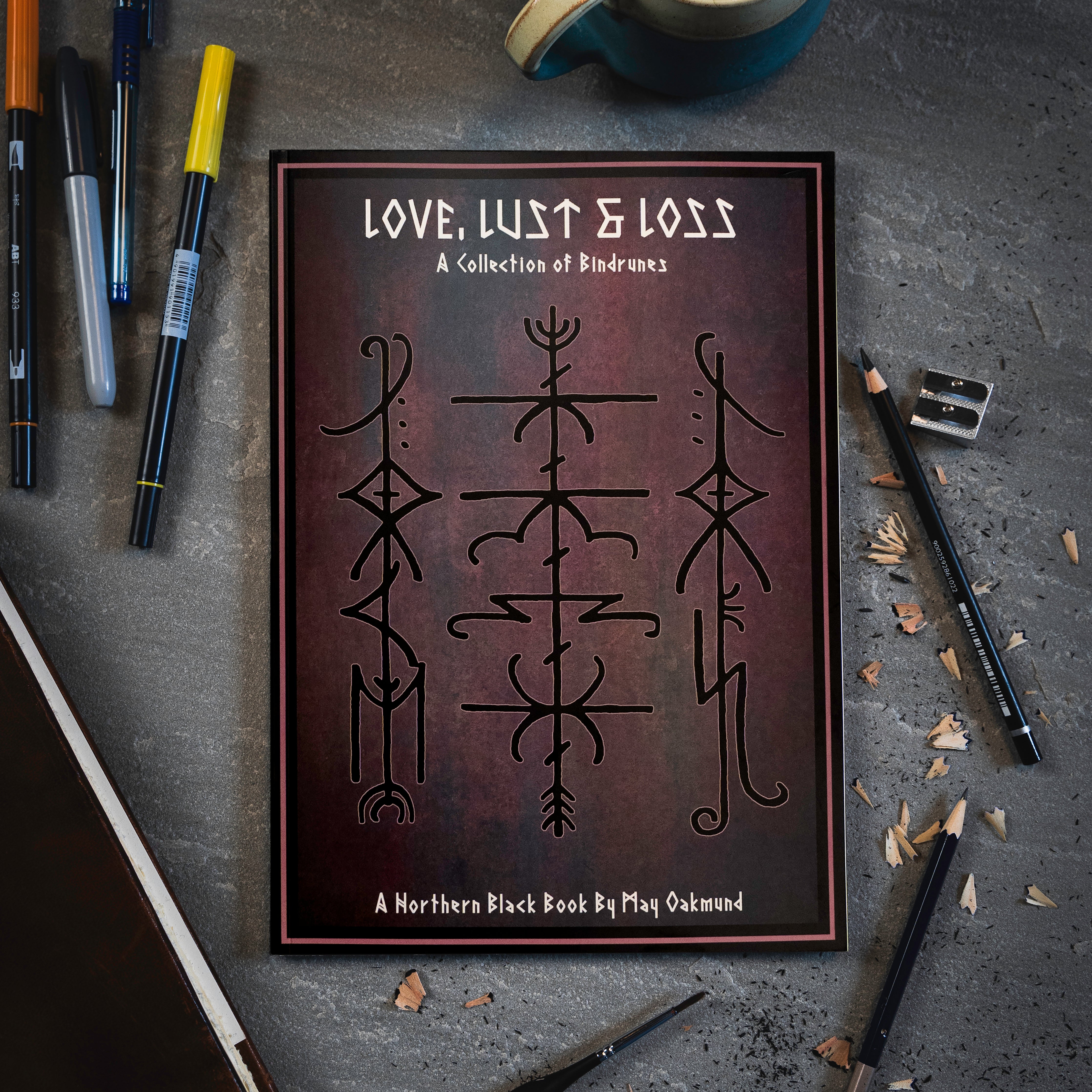 BOOK • LOVE, LUST AND LOSS, A COLLECTION OF BINDRUNES