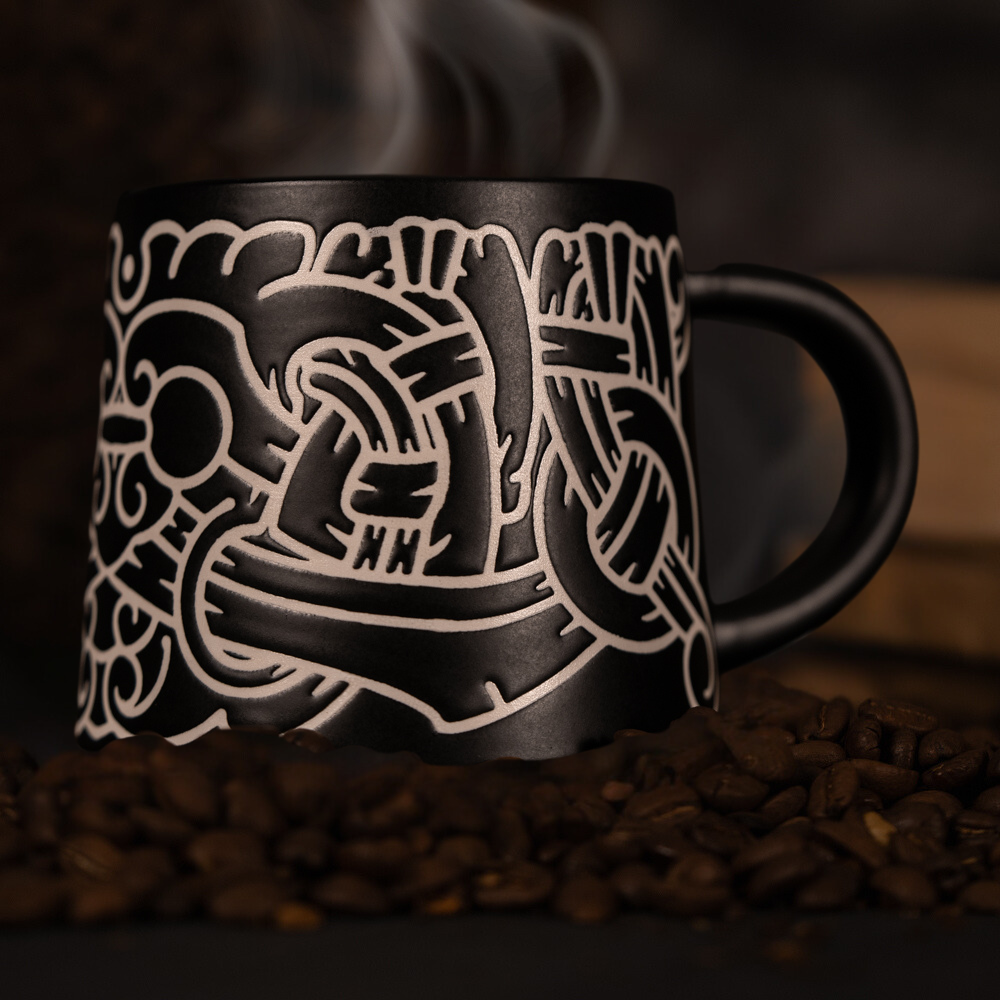 The Dwarven King, Viking mug