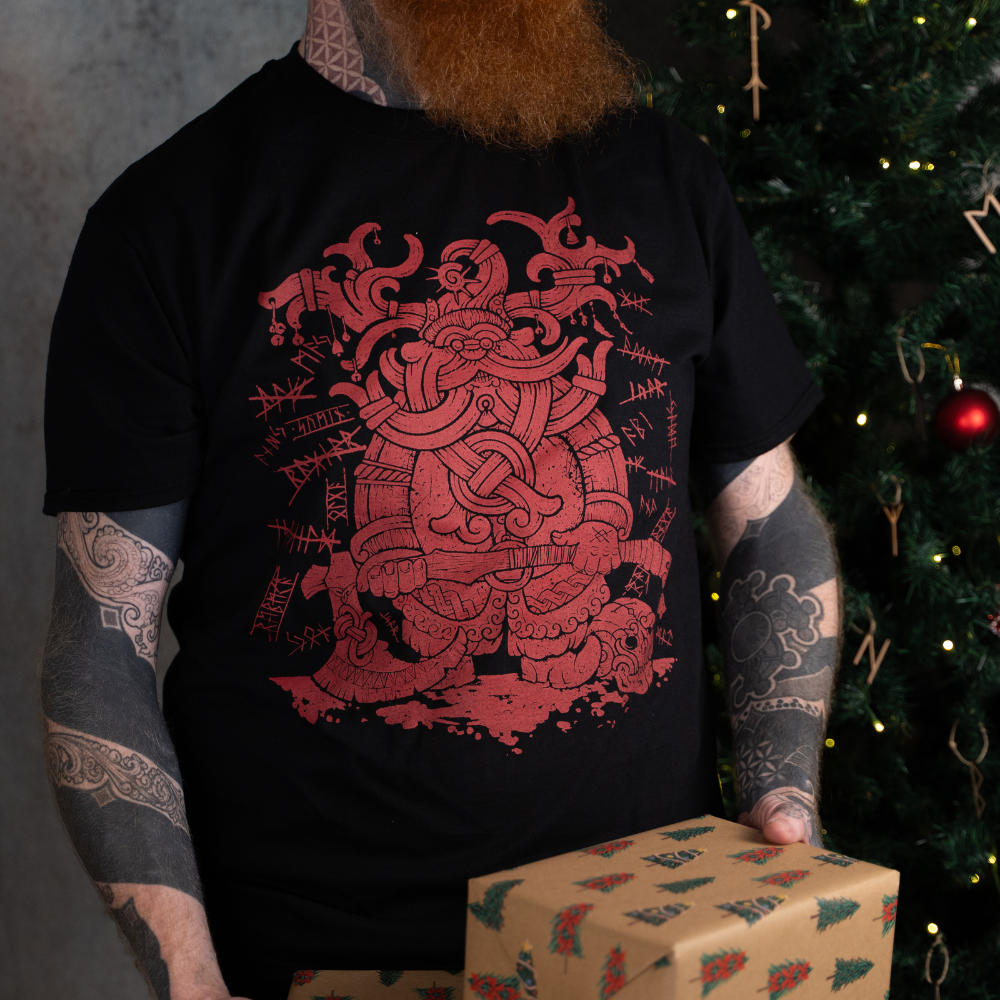 VIKING SANTA UNISEX T SHIRT LIMITED EDITION