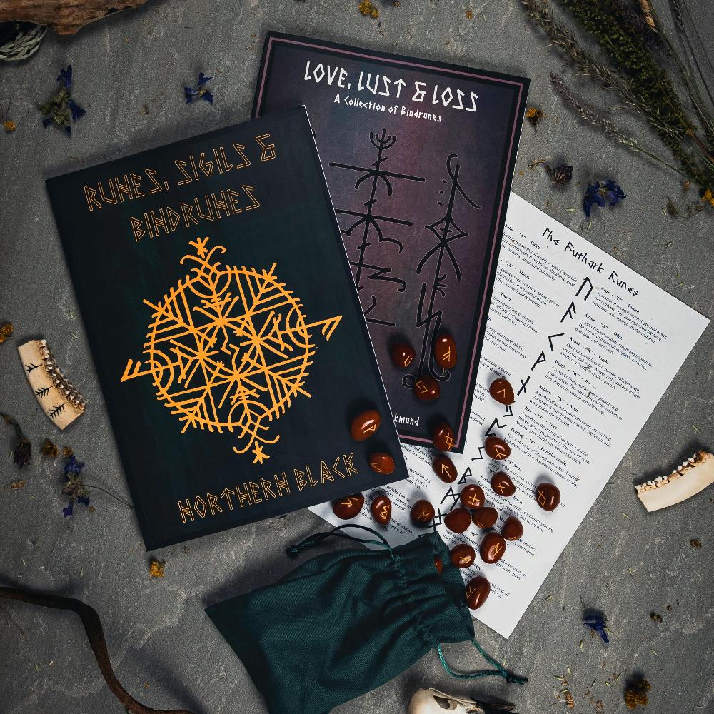 RUNIC JOURNEY BUNDLE: BOOKS & RUNE STONE SET