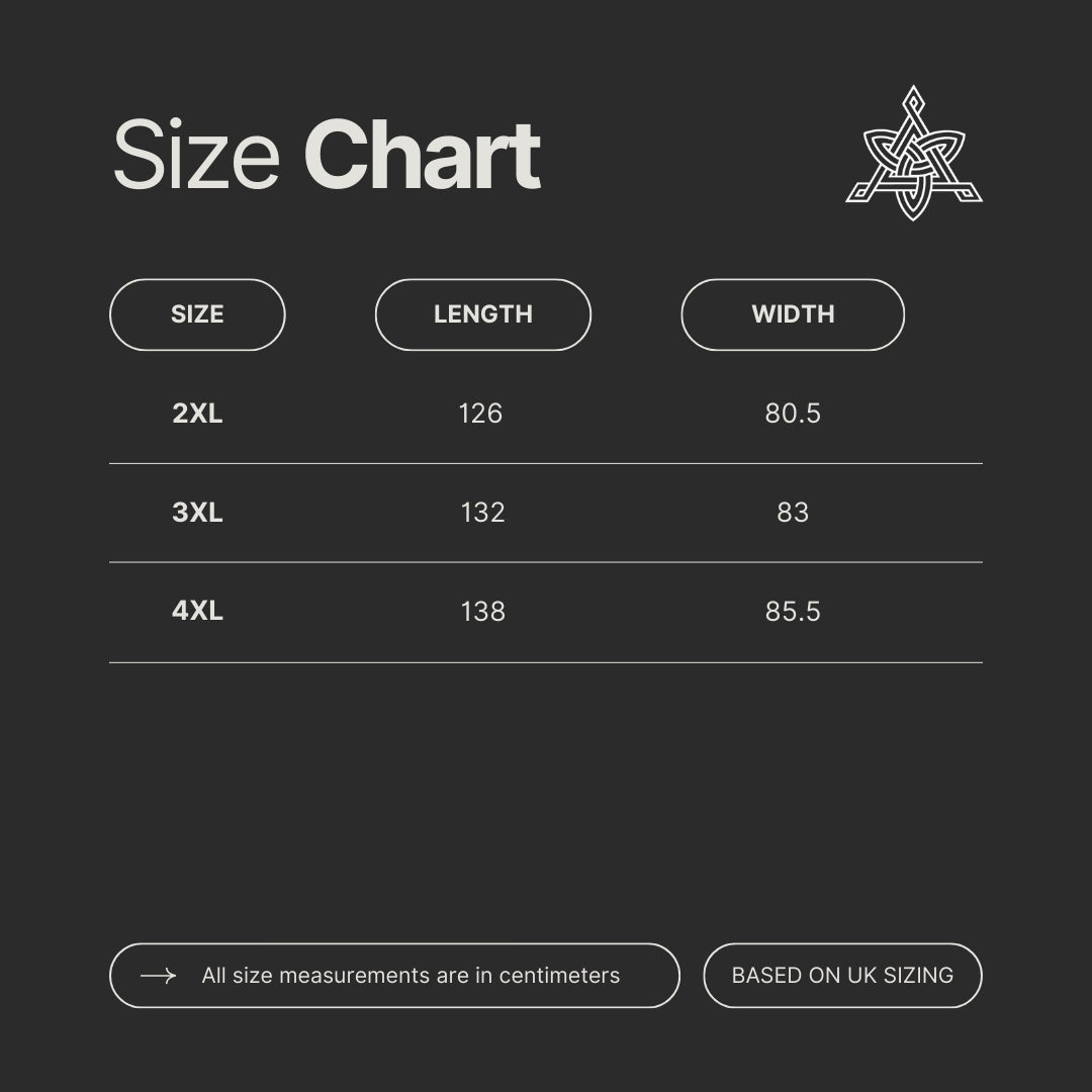 sizing chart for shirt