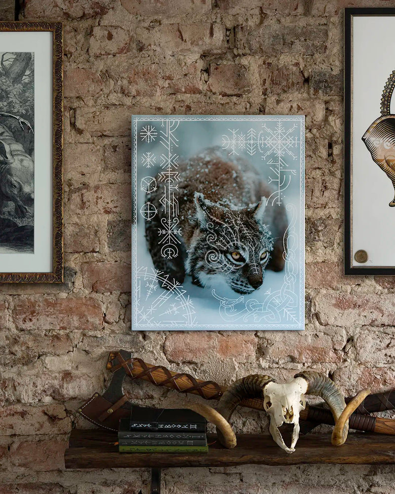 VÖRÐR - LYNX BINDRUNE CANVAS